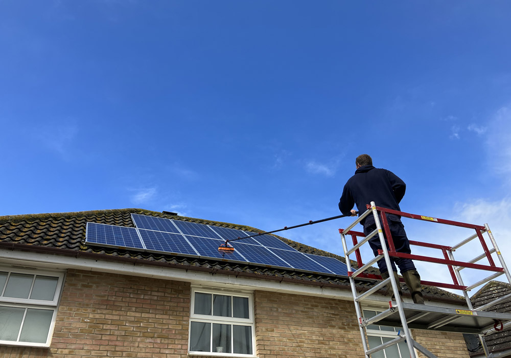 IJL Comms solar cleaning IJL Comms solar cleaning
